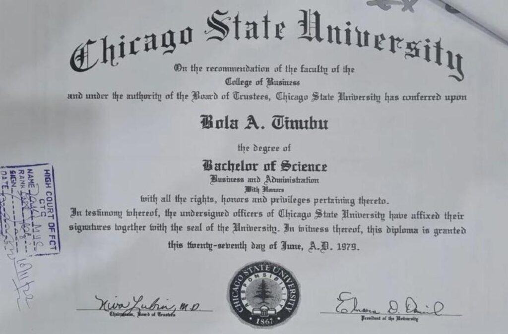 csu diploma use